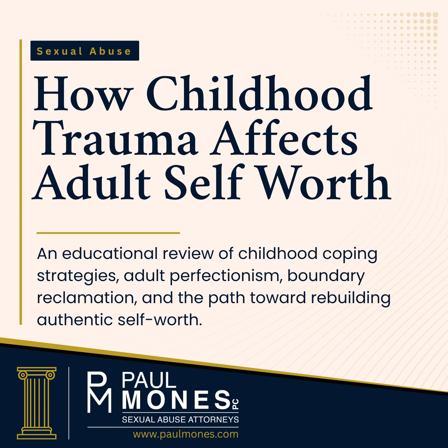 childhood abuse self worth