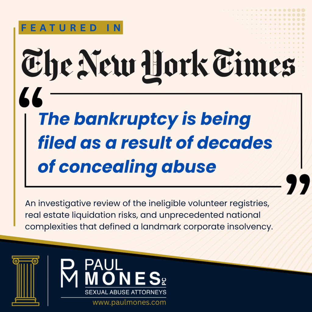 BSA Chapter 11 bankruptcy restructuring