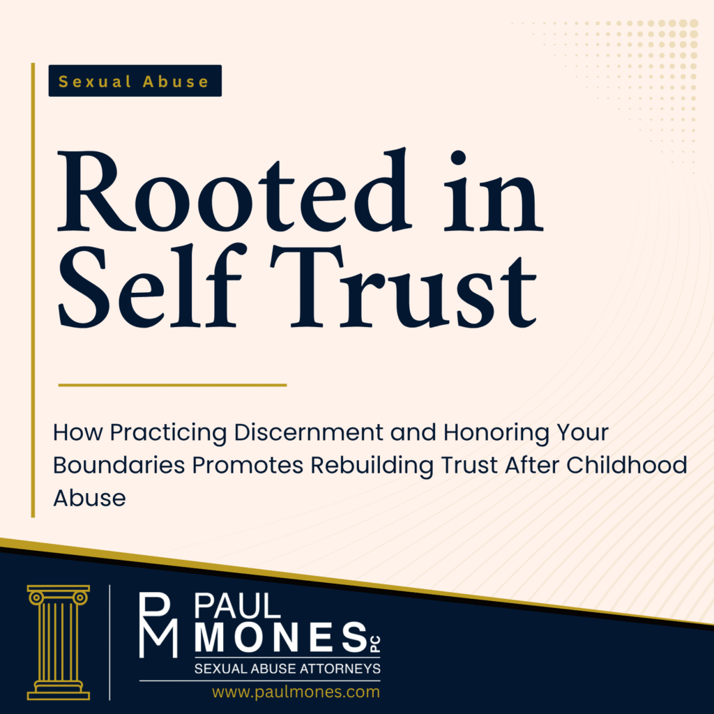 rebuilding trust after childhood abuse