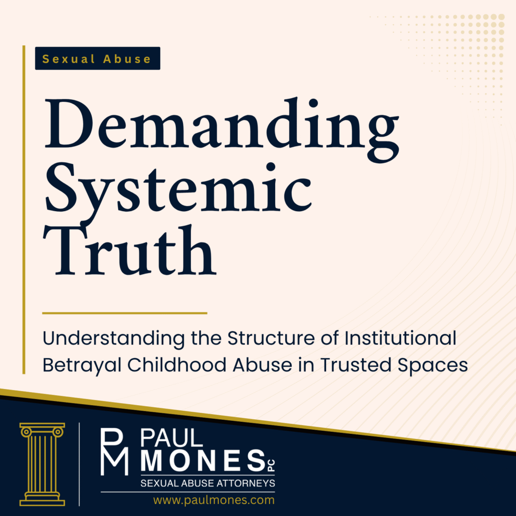 institutional betrayal childhood abuse
