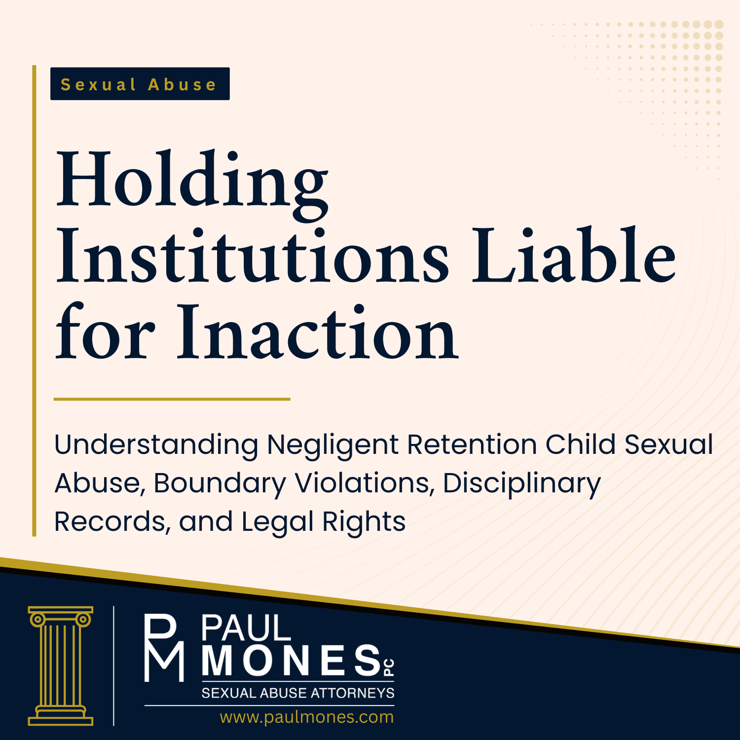 negligent retention child sexual abuse